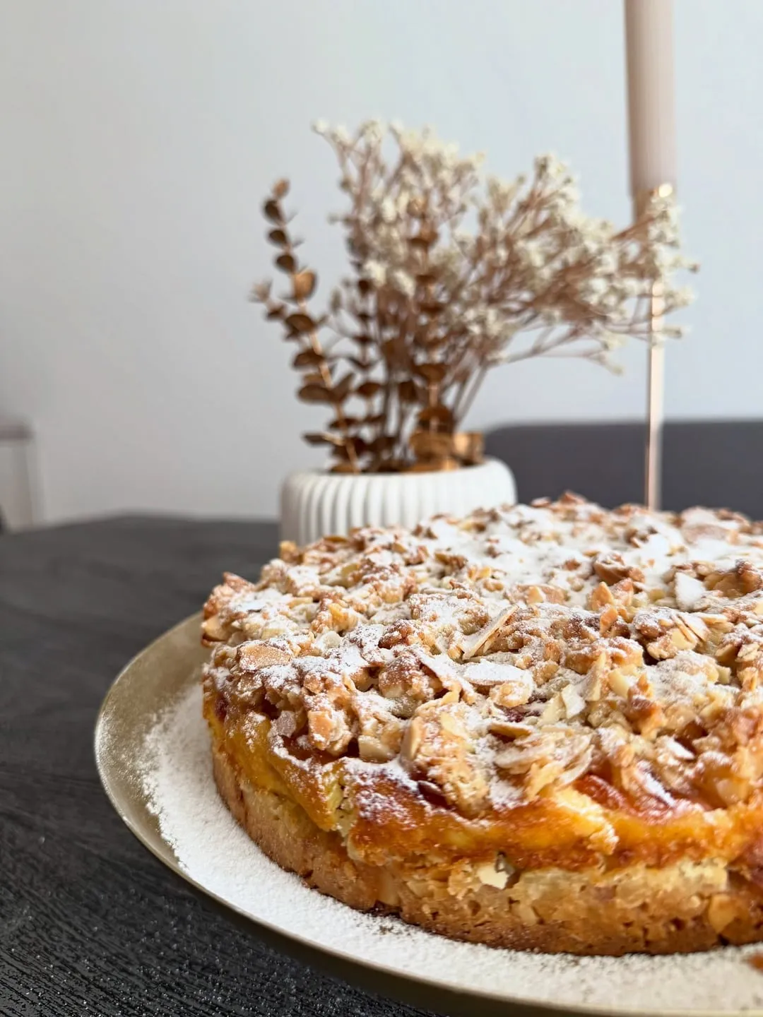 Thermomix® Rezept: Marillen-Topfentorte mit Streuseln ✨🍰